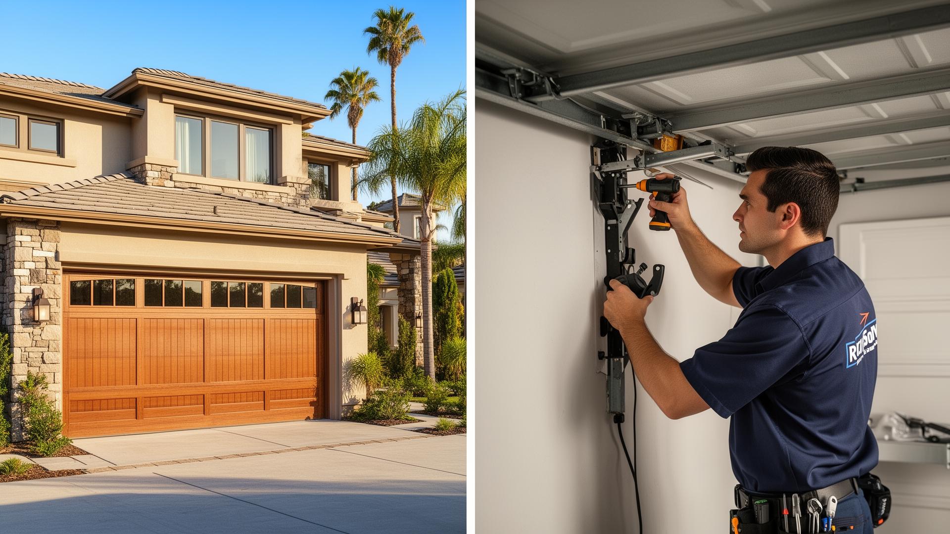 Professional garage door installation and repair services in San Clemente